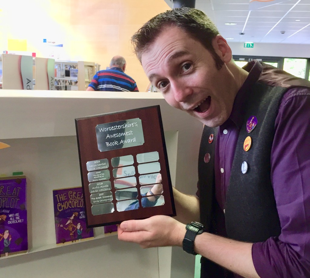 Worcestershire's Awesomest Book Award, The Great Chocoplot, Chris Callaghan, Chocopocalypse
