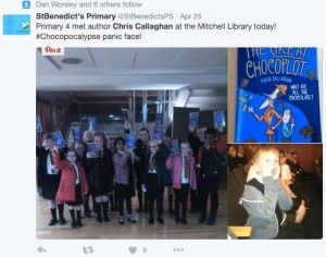 St Benedict's Primary School came to visit!