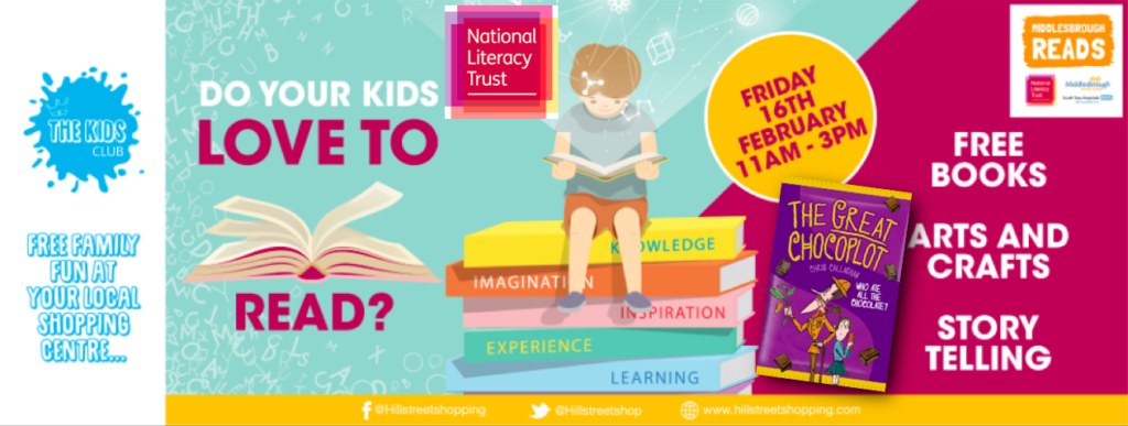 The National Literacy Trust, The Great Chocoplot, Chris Callaghan