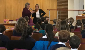 The Winner being announced