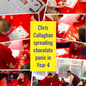 Chris Callaghan, The Great Chocoplot, Preston Grange Primary