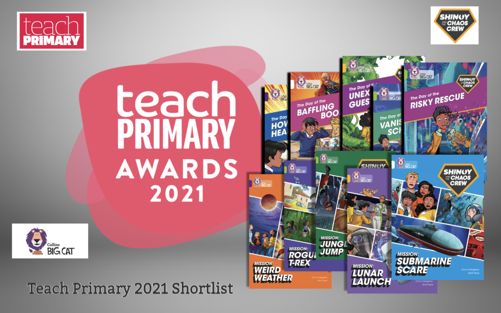 Shinoy and the Chaos Crew, Chris Callaghan, Teach Primary Awards